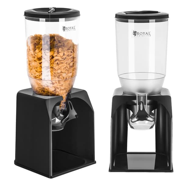 Dispenser dispenser til løse produkter, granola flager, tørret frugt, kaffe, 3L