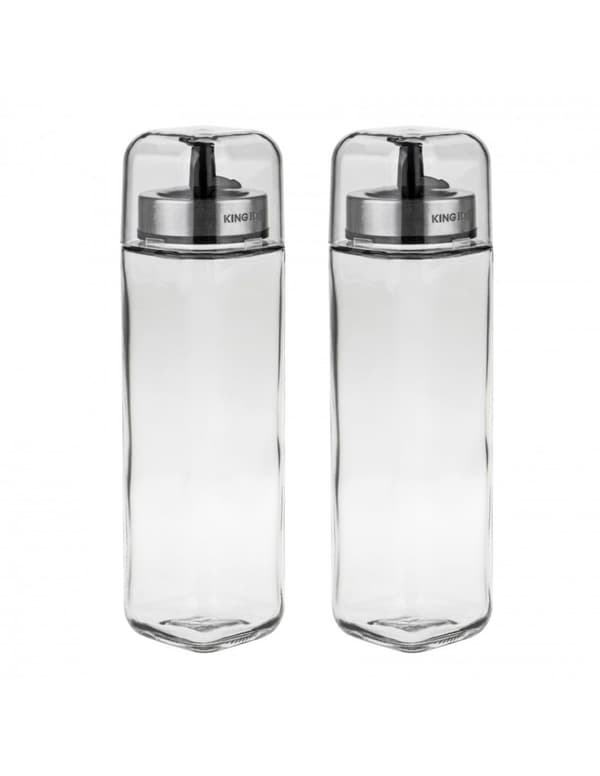 SET MED OLJA OCH FLYTANDE KRYDDDISPENSERS 270ML 2 EL. KINGHOFF KH-1645
