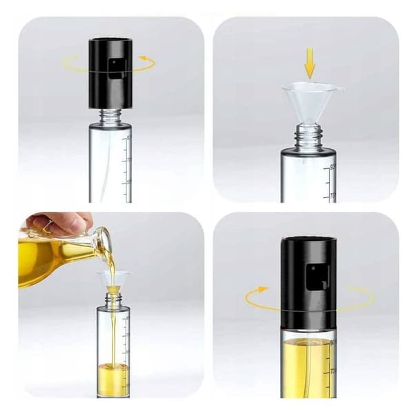DISPENSER SPRAYER F�R OLJA, V�TTIKA OCH KRYDDER 100ml KINGHOFF KH-1720