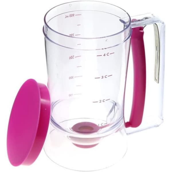 Dispenser för tårtsmet - ZGEER - 900 ml Kapacitet - Vit