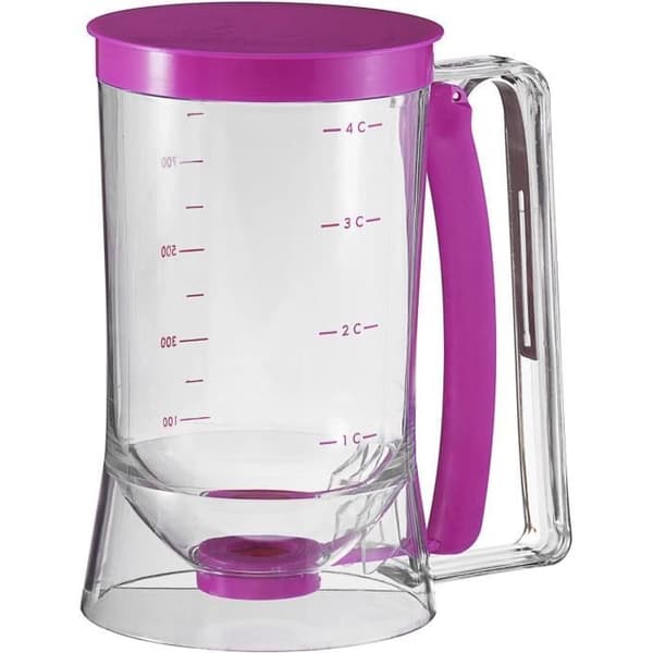 Dispenser för tårtsmet - ZGEER - 900 ml Kapacitet - Vit