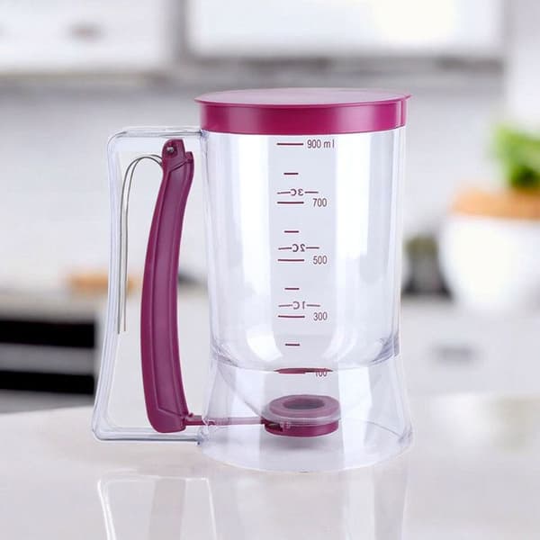 Dosering dispenser för deg - Ej specificerat - 900 mL - Antikipp - Ergonomisk - Transparent