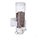 Miniatyrbild 1 av 6: Relaxdays Cereal Dispenser, väggmontering, 1,7 L, godis, torra livsmedel, HLP 31x16x14 cm, vit