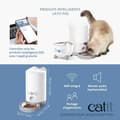 Miniatyrbild 6 av 6: CATIT - PIXI Connected kattmatsautomat - 1,2 kg (appstyrd)