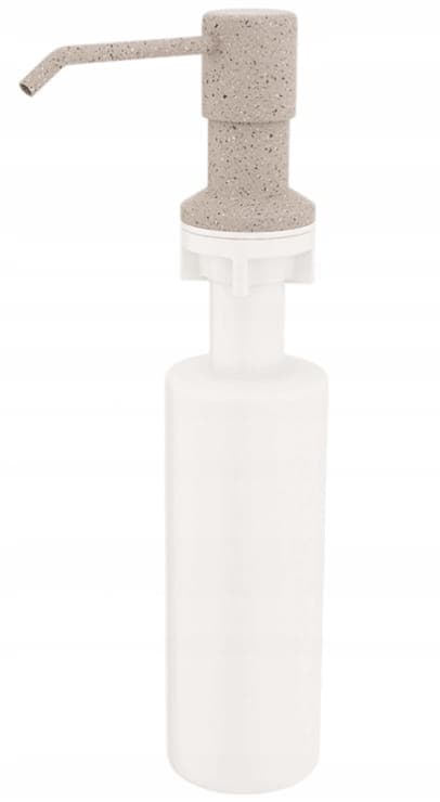 500 ml beige diskmedelsbehållare för installation i diskho