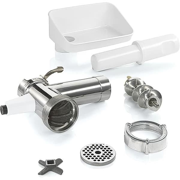 Tillbehör för köttkvarn - BOSCH - MUZS2FWW - Vit - Satin Steel