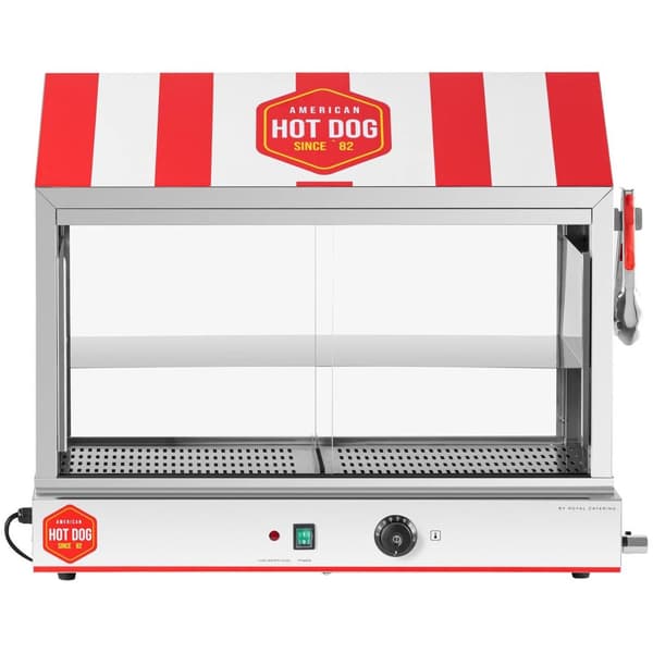 Royal Catering Bröd- och korvvärmeri - 300 korvar - 100 bröd - 2400 W
