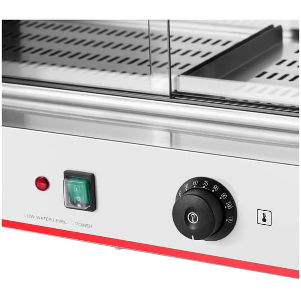 Royal Catering Bröd- och korvvärmeri - 300 korvar - 100 bröd - 2400 W