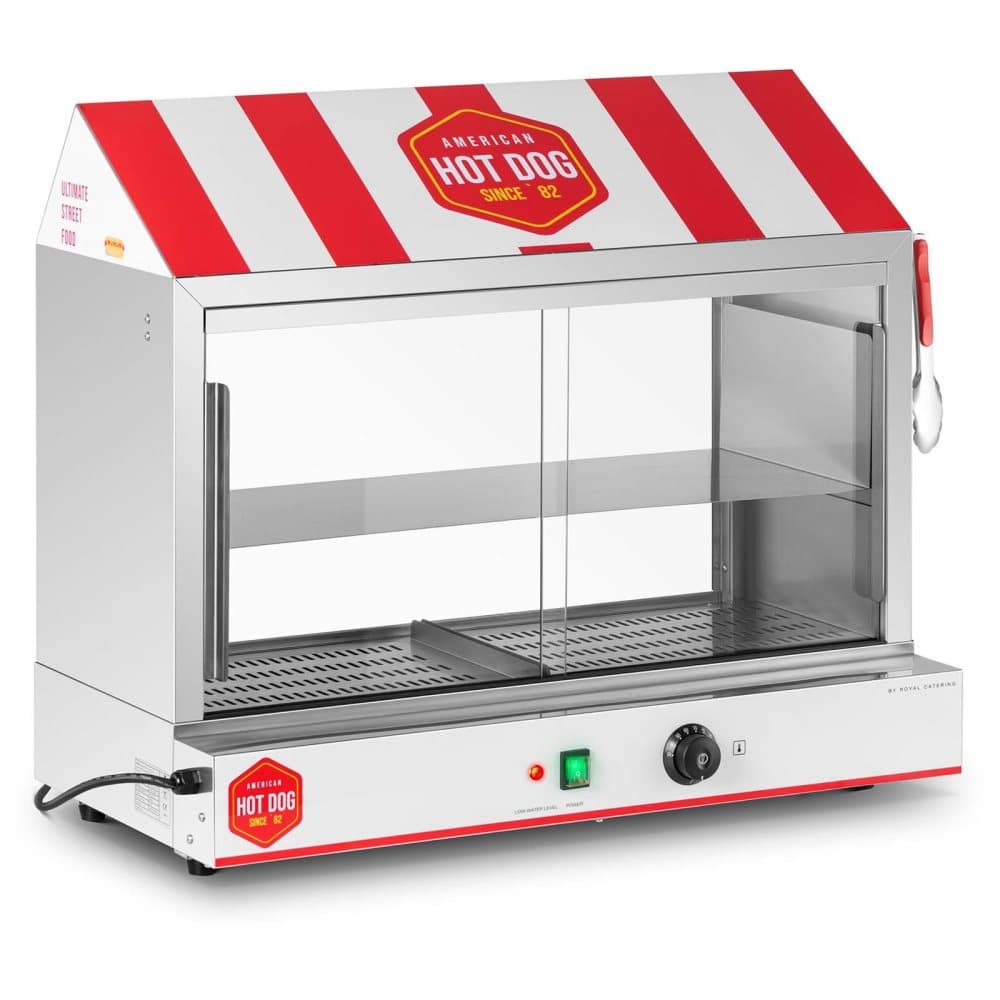 Royal Catering Bröd- och korvvärmeri - 300 korvar - 100 bröd - 2400 W