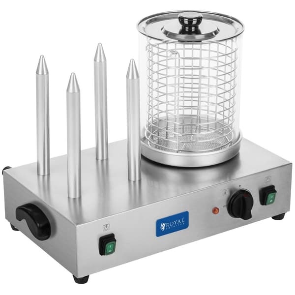 Royal Catering Korvvärmare - inkl. brödpinnar