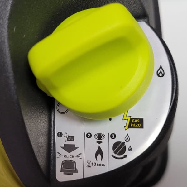 Gas turistvarmer til gaspatroner OXYSTOP OLYMP 2kW