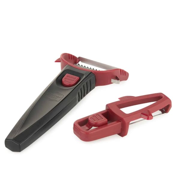 Borner Multi Peeler - pendulskræller - julienne-tilbehør til grøntsagsnudler - sæt med 3
