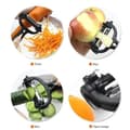 Miniatyrbild 4 av 4: Multifunktionssparare med 360 graders roterande blad * Mått: 15,3 x 7,8 x 6 cm * 3 typer av blad * 360 roterande blad