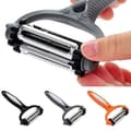 Miniatyrbild 1 av 4: Multifunktionssparare med 360 graders roterande blad * Mått: 15,3 x 7,8 x 6 cm * 3 typer av blad * 360 roterande blad