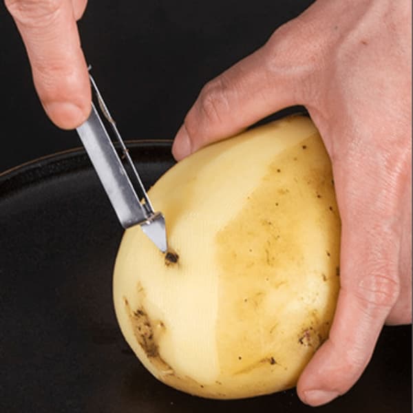 Potatis- / Grönsaksskalare med Spets