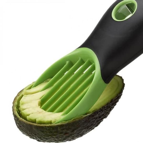 Köksredskap Fruit Pitter 3-i-1 Avocado Slicer Grön Splits Pits Skivor