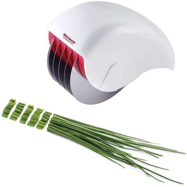 Westmark Herbes Schneider schneidfix, Rostfritt Stål, Vit/Grön, 15 x 5.50 x 9 cm, Plast, 15 x 5,5 x 9 cm -