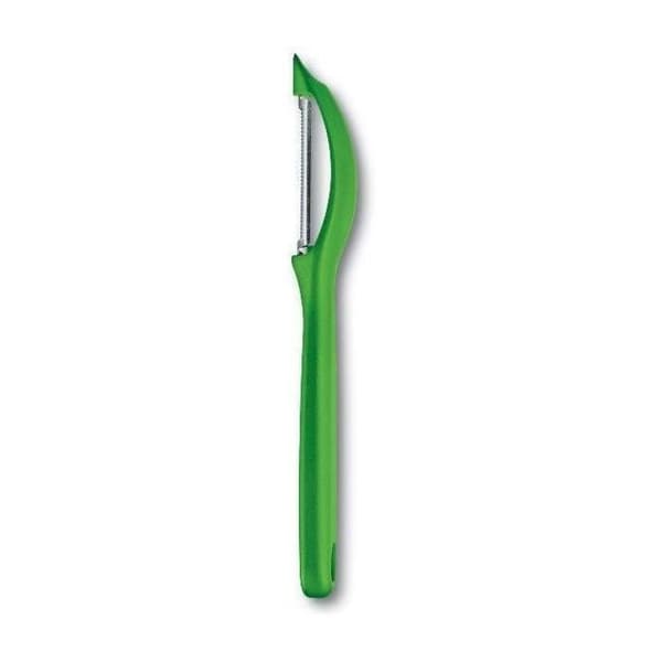 Skalare - VICTORINOX - Universell tomatkniv - 17.40 cm - Grön - Mikrotandad blad