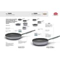 Miniatyrbild 3 av 4: BALLARINI High Stekpanna B53T57 1 Handtag Diameter 28 cm Granit - 1000071