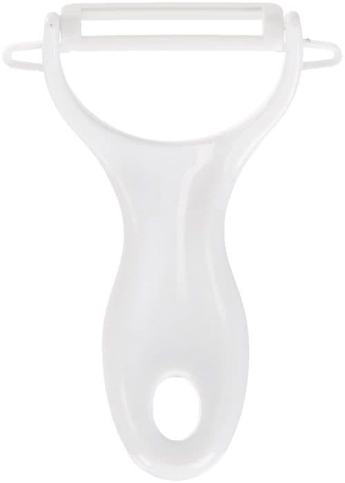Skalare - skalare - skalare - zester - fluter Fackelmann - 41994 - Fackemann Keramisk skalare Grön/Vit 13 cm