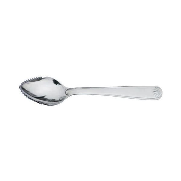 ROGER ORFEVRE - Grapefruktssked med tänder - 14 cm - rostfritt stål