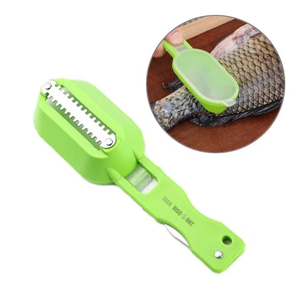 TD® Fish Sccaler 19cm rostfritt stål scaler Fish Scale Organizer