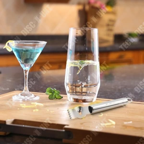 TD® professionell rostfritt stål citron citrus zester skalare fluting rivjärn grönsaksskalare tunt skal och frukt manual solid orange pro