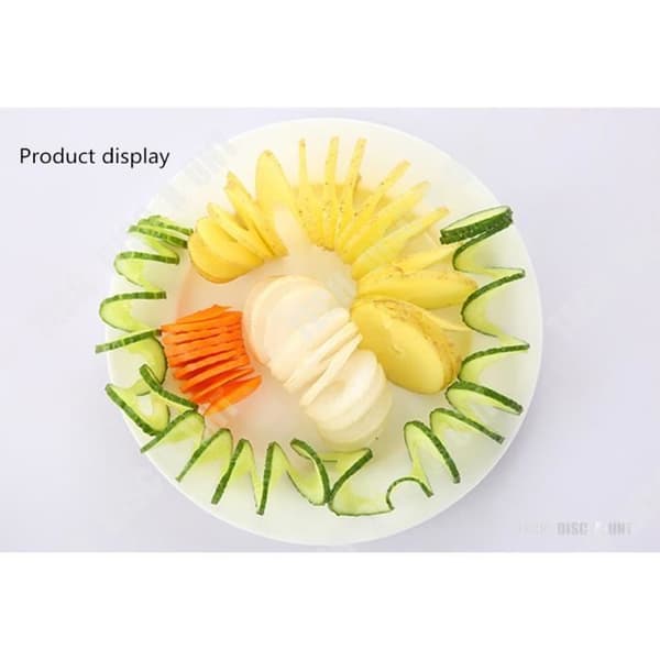 TD® spiral grönsaksskalare curling äpple tomat ananas sparris fruktskalare skivare köksredskap skalare räfflade zester