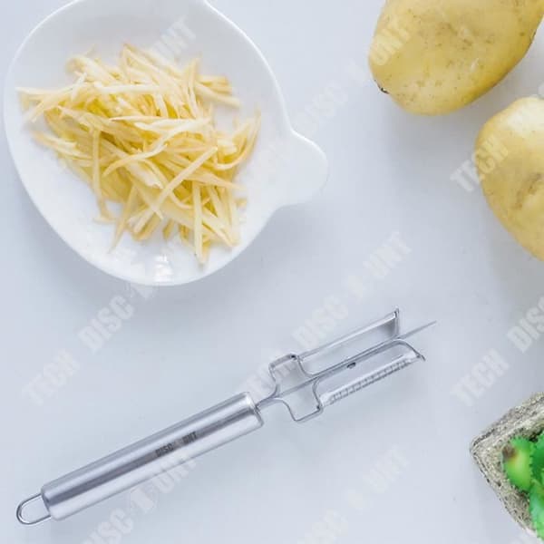 TD® grönsaksskalare äpple rakhyvel tomat ananas sparris fruktskalare skivare köksredskap skalare zester flute