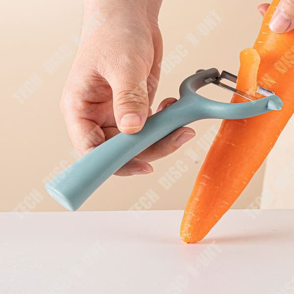 TD® Skalare 2st Pure Color Plast Skalare Hem Kök Frukt- &amp; Grönsaksskalare Lättviktsskalare
