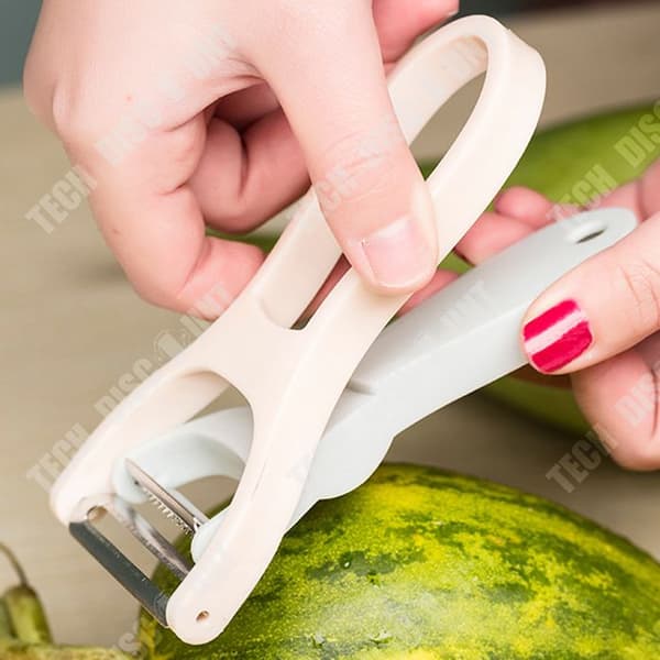 TD® Rostfritt stål Skalare Grönsaksskalare 2 delar Ergonomiskt handtag Skarp grönsaks- och fruktskalare