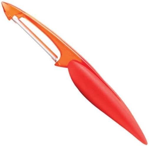 Köksverktygsskärare Keramik Fruktskalare Potatis Grönsakstrimla rivjärn (orange)