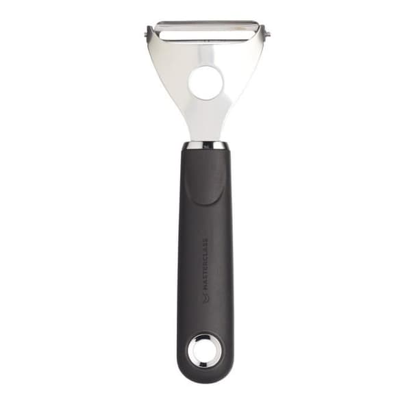 MasterClass grönsaksskalare 16 cm rostfritt stål/nylon silver/svart