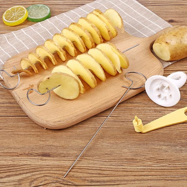 4x Tornado Potato – Potato Twister Potatisspiral för Viral Potatis