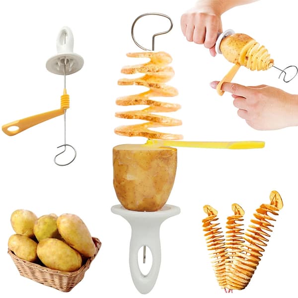 4x Tornado Potato – Potato Twister Potatisspiral för Viral Potatis