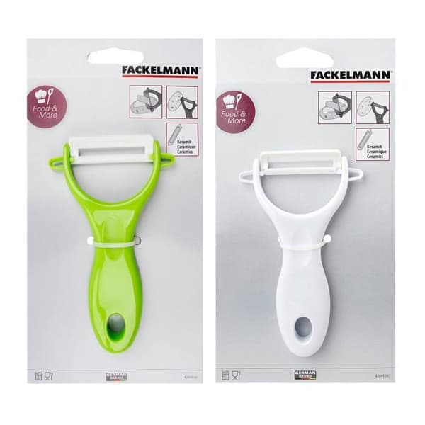 Grönsakskniv med keramisk blad färg slumpmässig 13 cm Fackelmann Colors Edition