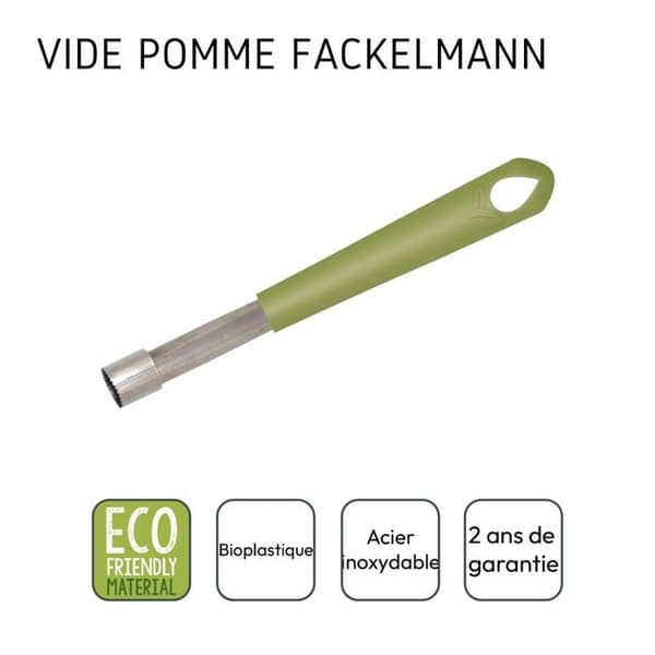 Vide plastpomme biosourcad Fackelmann Gamme Zéro