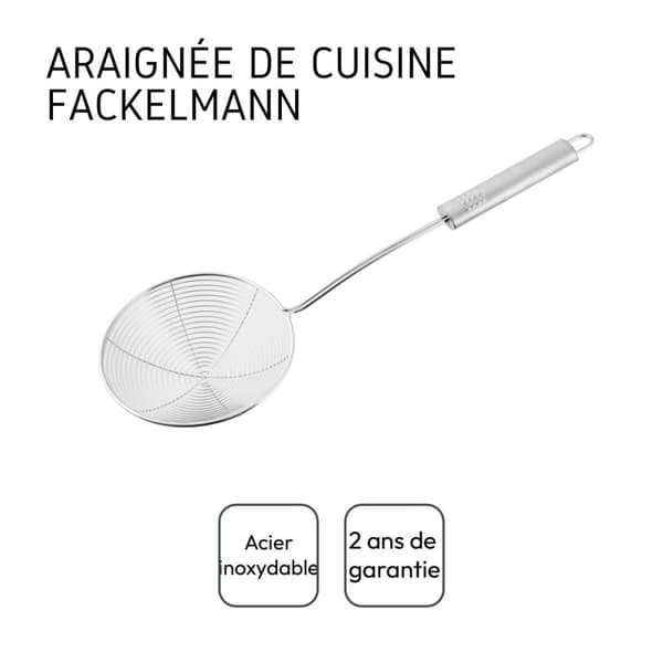 Köksspindel i rostfritt stål Fackelmann Ovale Limited Edition ref. 40674