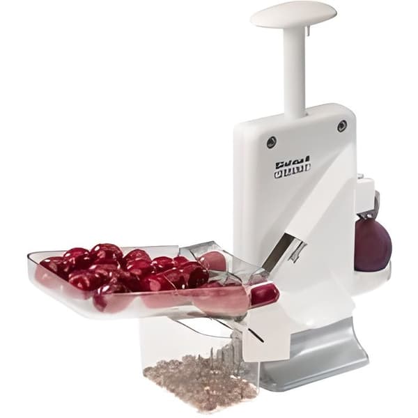 Dubbel automatisk stenare - Steinomat - Körsbär och plommon - 20 kg/h - Aluminium - Rostfritt stål