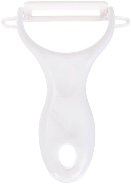 Skalare - skalare - skalare - zester - fluter Fackelmann - 41994 - Fackemann Keramisk skalare Grön/Vit 13 cm