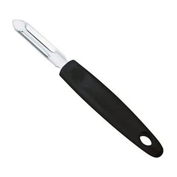 Lacor - 60398 - Professionell fixbladsskalare, rostfritt stål, svart, 7,5 x 1,5 x 30 cm
