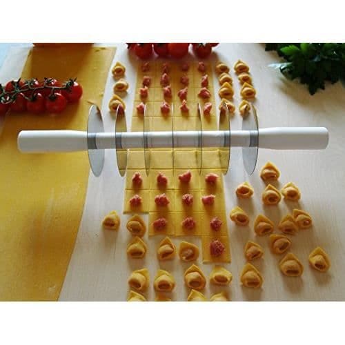 ELETTRO CENTER Professionell knivrulle, Nylon, Vit - Art.243
