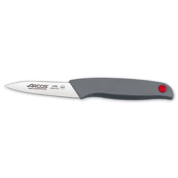 Kontorskniv - ARCOS - Colour Prof - Blad 8 cm av rostfritt stål - Ergonomiskt handtag - Halkfritt