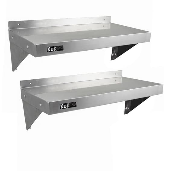 2 x KuKoo Gastro Væghylde 900mm | Monstershop