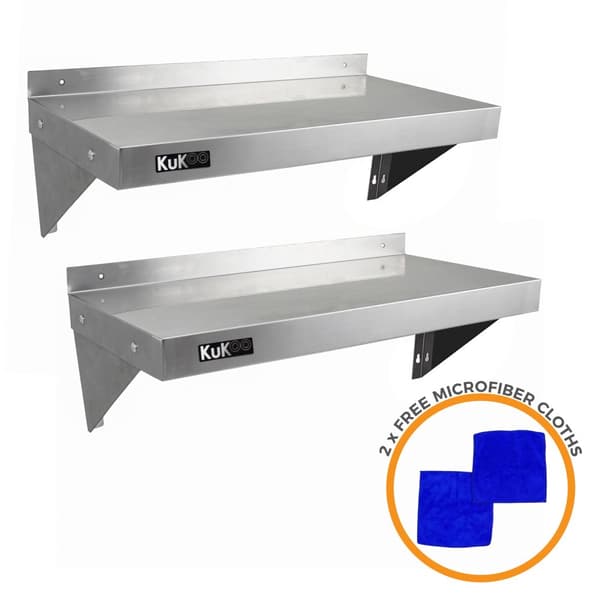 2 x KuKoo Gastro Væghylde 900mm | Monstershop
