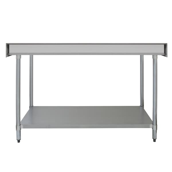 150 cm Catering bænk med overhylde