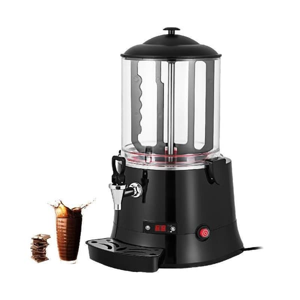 10L Elektrisk Varmchoklad Smälter Maskin 400W Automatisk Mjölkmixer Värmare För Kaffe Och Andra Drycker - Kommersiell