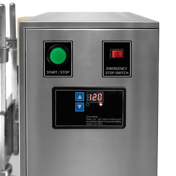 Automatisk Bubble Tea-shaker & 2 700 ml Shakermuggar Rostfritt Stål 350 ml - 1000 ml Timer 6 - 120 Sekunder Dryckblandare Bubble Boba Milk Cocktail