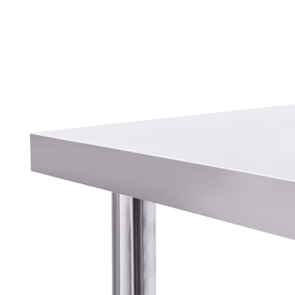Catering - Living arbejdsbord til køkken 80x60x85 cm rustfrit stål
