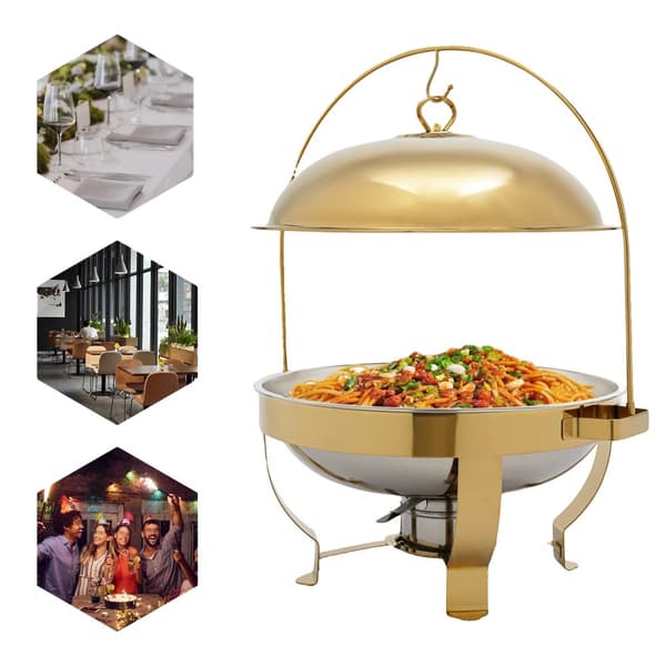 Chafing Dish, 8 Liter, Rustfrit Stål